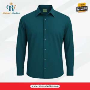Micro Spandex Full Sleeve Shirt [See Green]